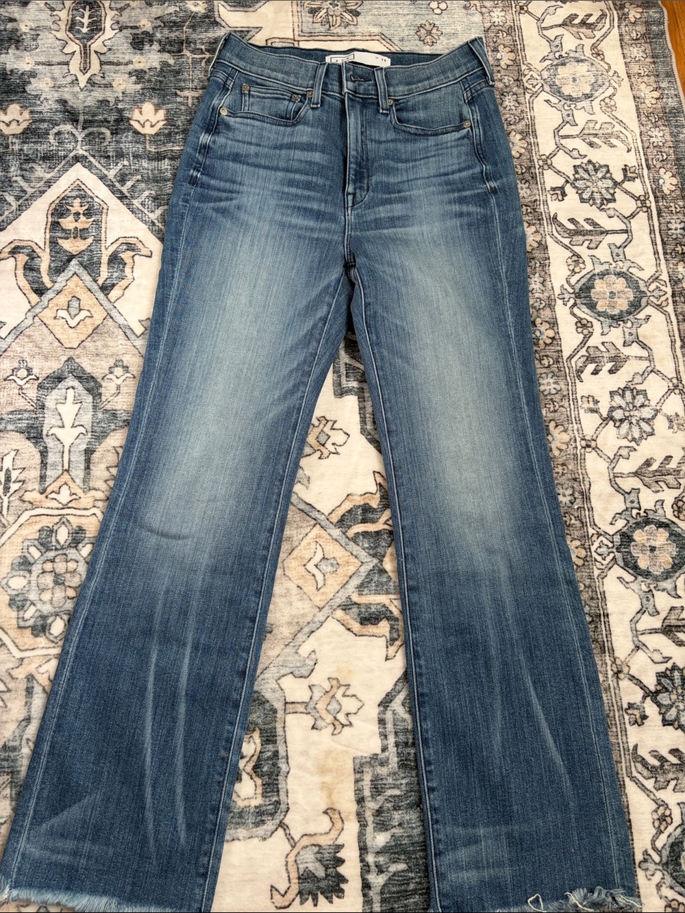 AYR Women's Blue Denim Flare Jeans